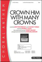 Crown Him with Many Crowns SATB choral sheet music cover